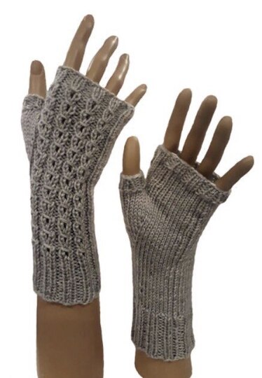 3 Strickanleitungen Handstulpen Armstulpen