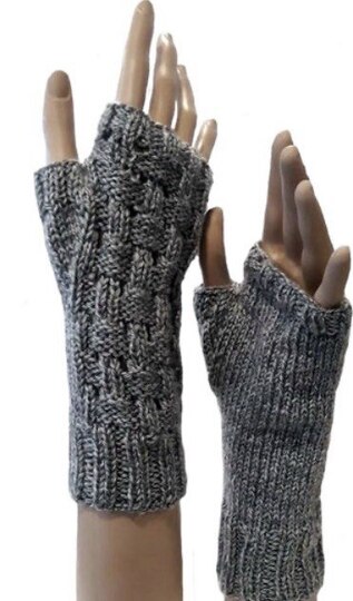 3 Strickanleitungen Handstulpen Armstulpen