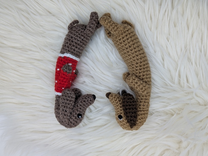 funny dachshund - no sew crochet pattern by niggyarts