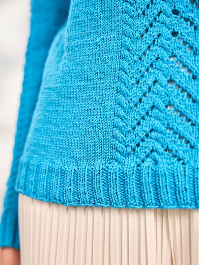 PULLI JULIANE … MIT SATTELSCHULTER GESTRICKT