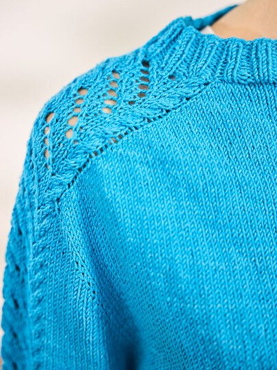 PULLI JULIANE … MIT SATTELSCHULTER GESTRICKT