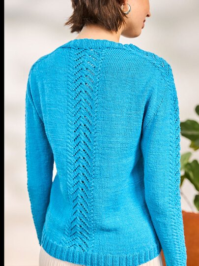 PULLI JULIANE … MIT SATTELSCHULTER GESTRICKT