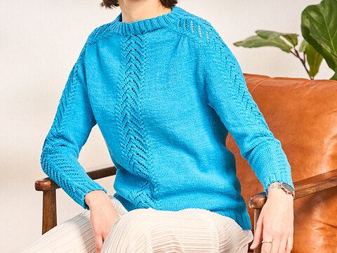 PULLI JULIANE … MIT SATTELSCHULTER GESTRICKT