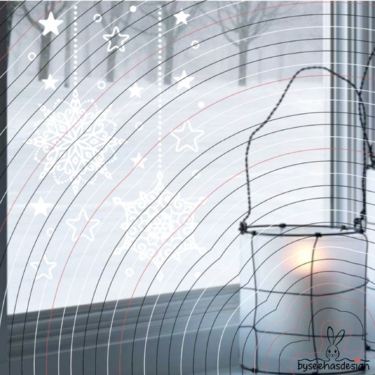 Deko Sterne 1 Plotterdatei SVG DXF
