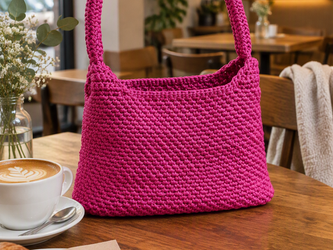 Crochet pattern handbag "Ellie"
