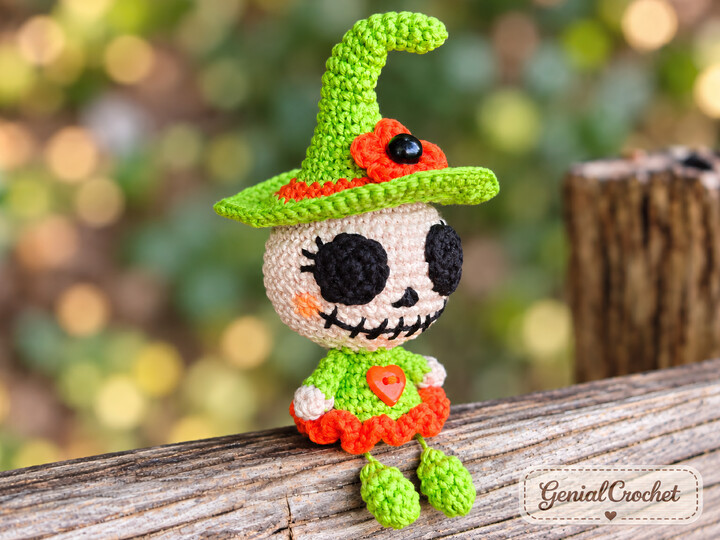 Spooky Witch Girl – Halloween Amigurumi Pattern