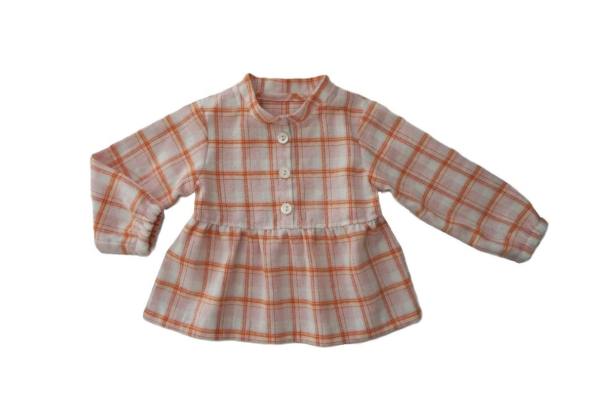 PDF Pattern & Instructions Long-Sleeve Blouse Sizes 74–140/ 9M-10 - Image 7