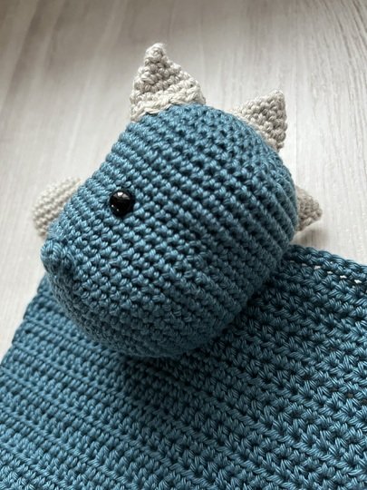 Anleitung "Dino-Schnuffeltuch"