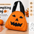 PDF Halloween Pumpkin Bag Sewing Pattern. DIY Fabric Bag Tutorial