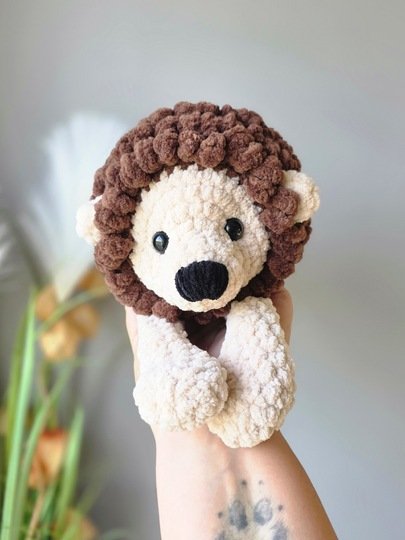 Häkelanleitung Schnuffeltuch Igel