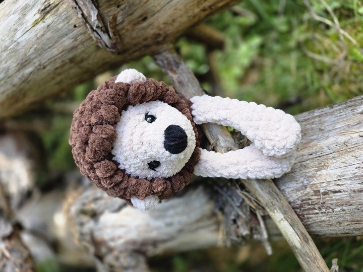 Häkelanleitung Schnuffeltuch Igel