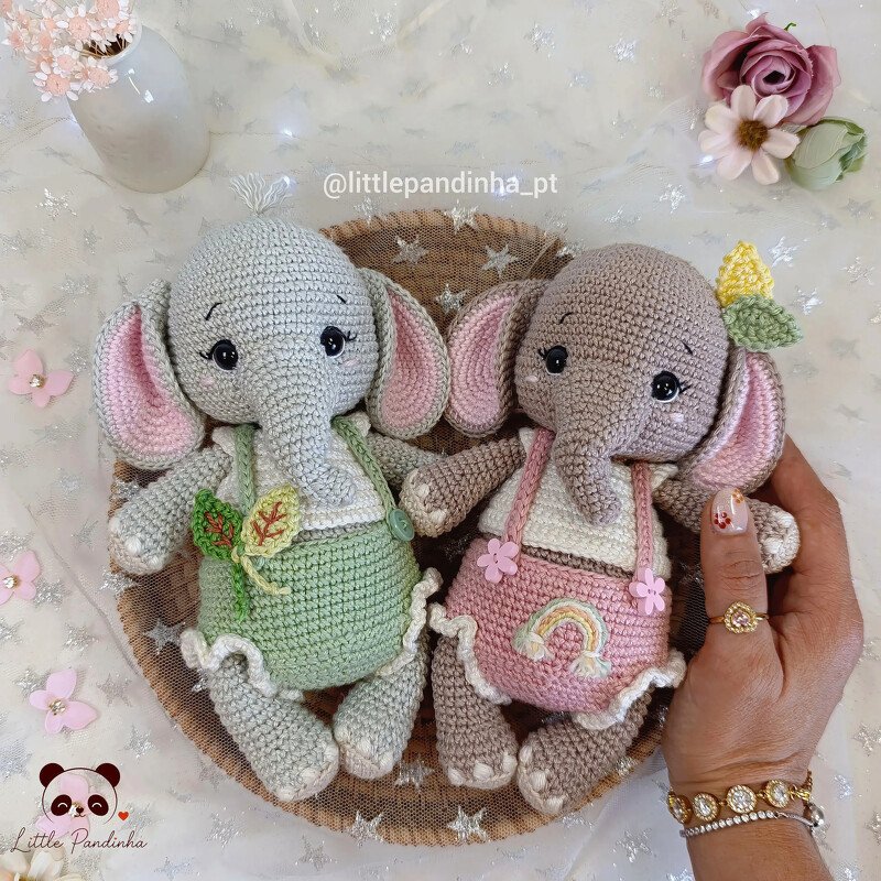 Baby Elefant Häkelanleitung PDF - Bild 7