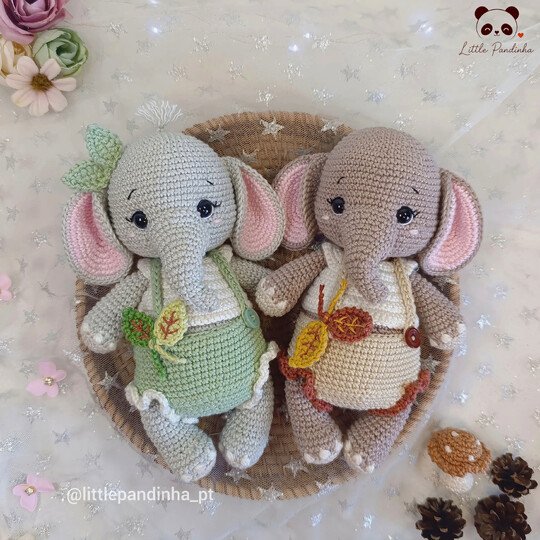Baby Elefant Häkelanleitung PDF