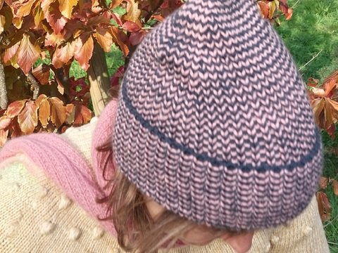 LOMA hat, Strickanleitung