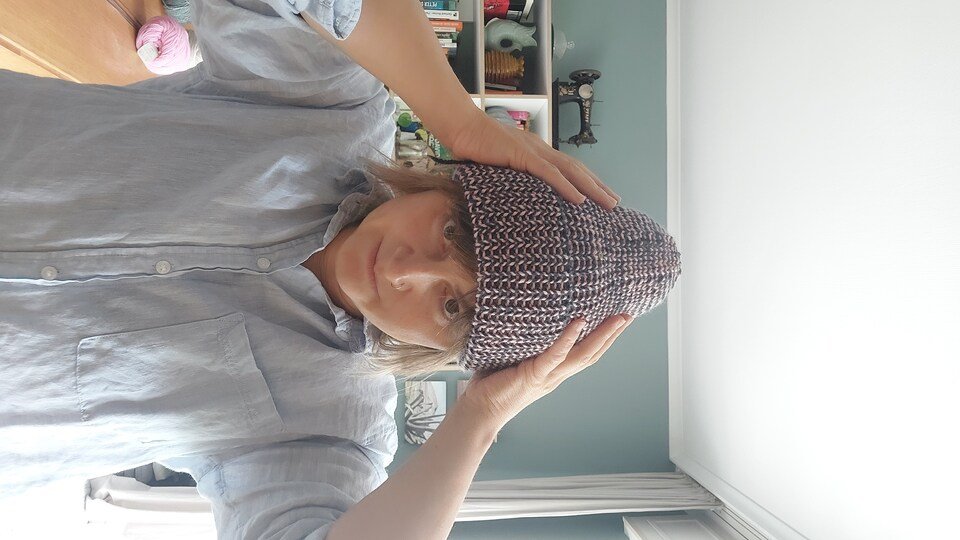 LOMA hat, Strickanleitung