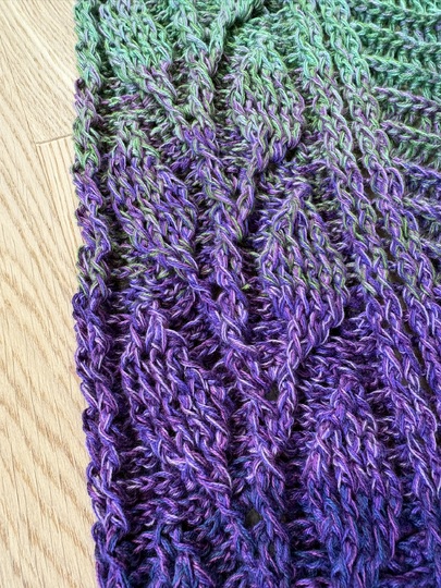 Crochet Pattern Triangular Scarf "Mida"