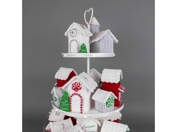 Advent Calendar Christmas Village - Crochet Pattern for Beginners