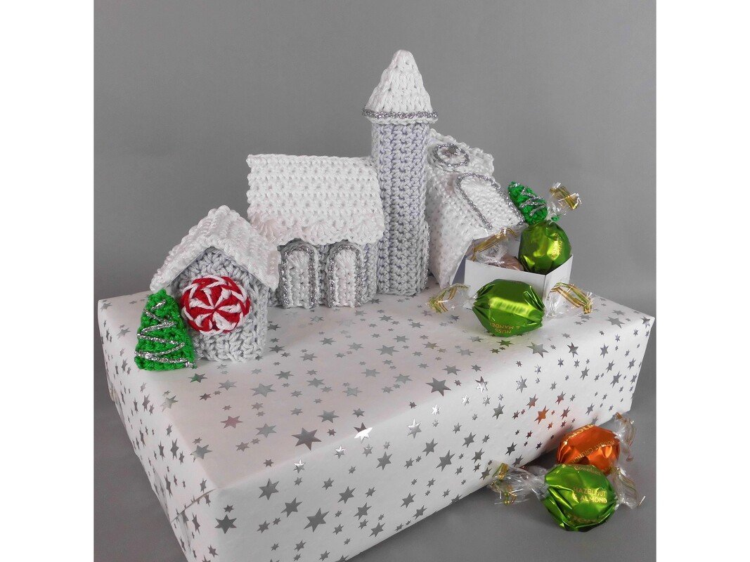 Weihnachtsdorf Adventskalender - Häkelanleitung für Anfänger geeignet - Bild 6