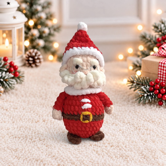 Weihnachts-Amigurumi häkeln – Weihnachtsmann, Schneemann, Eisbär & Tannenba