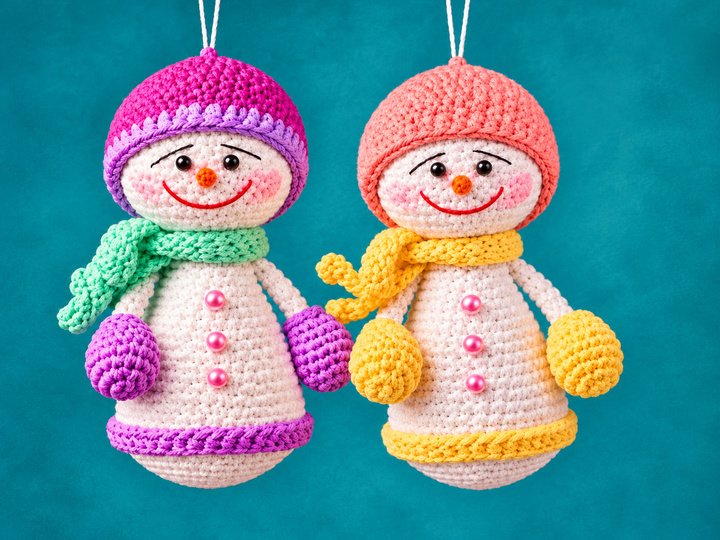 Häkelanleitung Winterzauber – 4er Bundle
