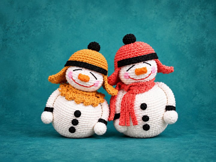 Häkelanleitung Winterzauber – 4er Bundle