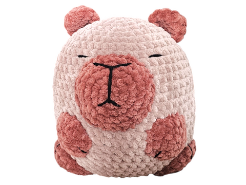 Die Kullertiere - Capybara häkeln – ausführliche Amigurumi Häkelanleitung