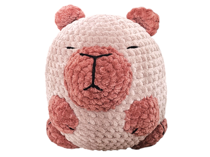 Die Kullertiere - Capybara häkeln – ausführliche Amigurumi Häkelanleitung