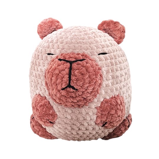 Die Kullertiere - Capybara häkeln – ausführliche Amigurumi Häkelanleitung