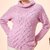 PULLI JANA … MIT ZOPFMUSTER GESTRICKT