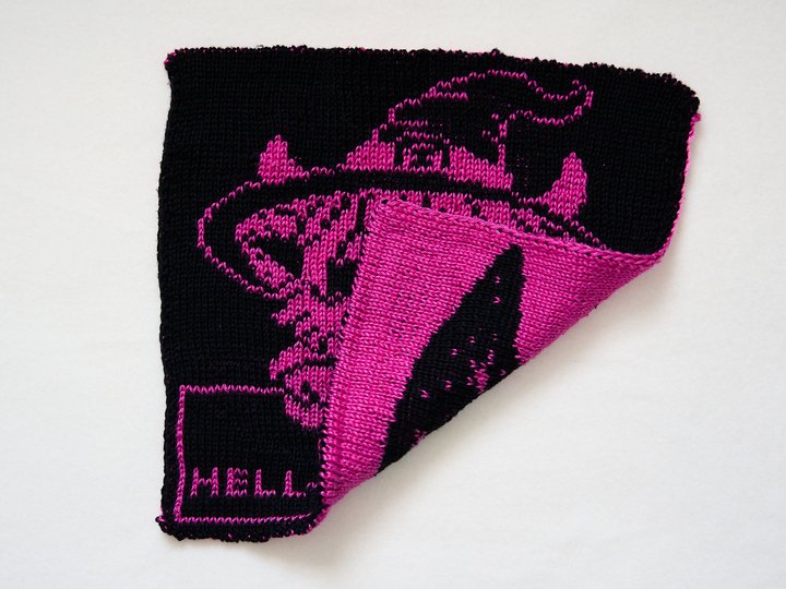 Strickanleitung Set "Hell-Coo-Ween", Highland Cow
