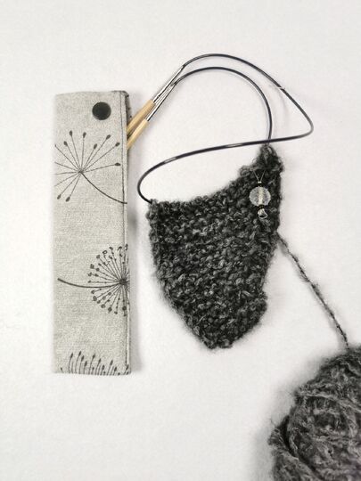 Stricknadelport LINA - der sichere Hafen für deine Rundstricknadelspitzen