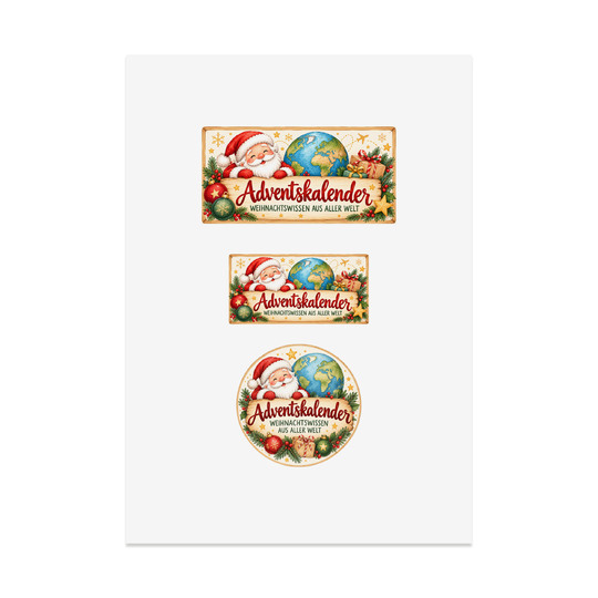 Tee-Adventskalender zum Ausdrucken | Weihnachtswissen aus aller Welt
