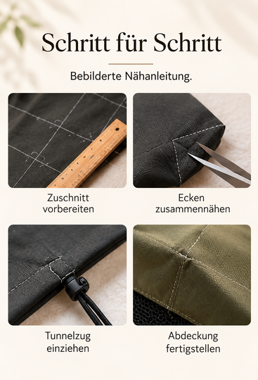 Muli Abdeckung – PDF-Schnittmuster mit bebilderter Nähanleitung