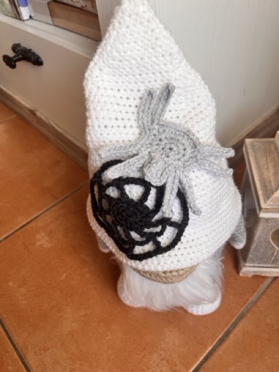 XXL Spinnenwichtel Häkelanleitung, 44 cm groß