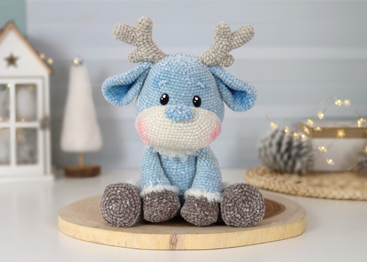 Der flauschige Hirsch