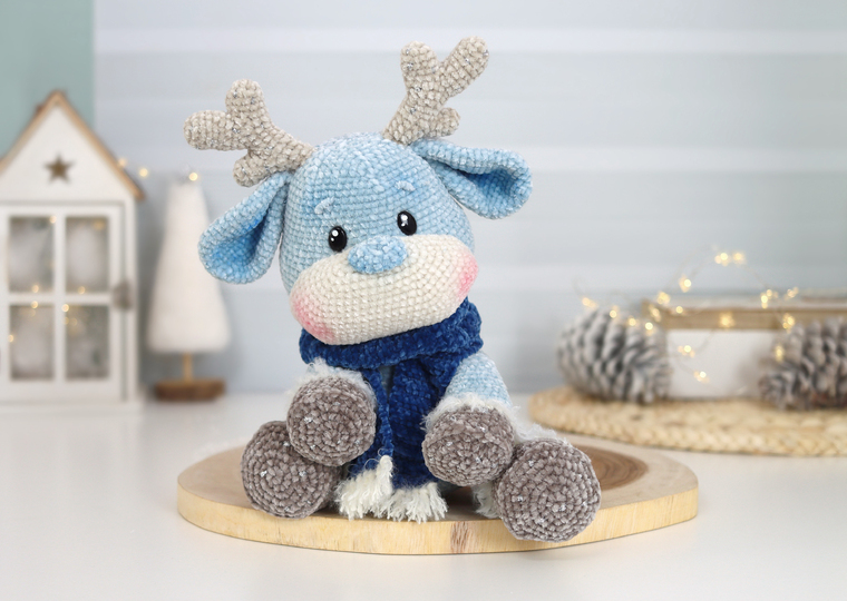 Der flauschige Hirsch