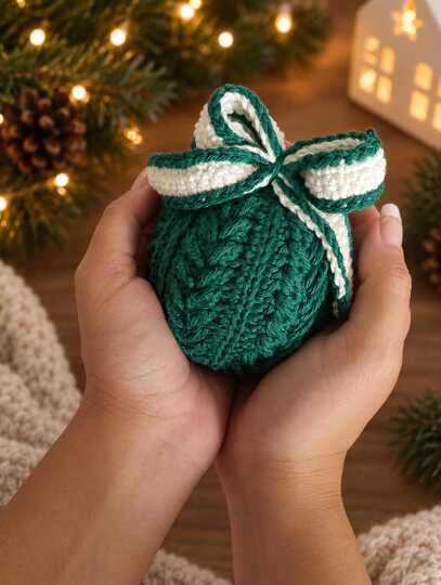Crochet Christmas Bauble, Tree Ornaments – Absolute Beginner-Friendly
