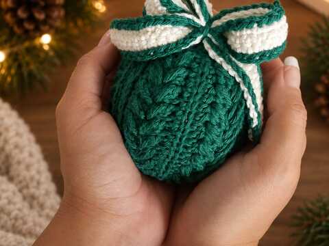 Crochet Christmas Bauble, Tree Ornaments – Absolute Beginner-Friendly