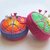 Crochet pattern peace sign pincushion & flowers, hippie gift idea