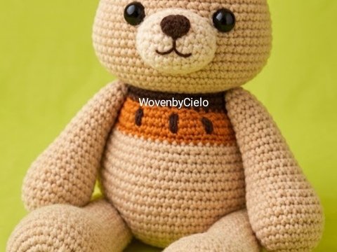 Life Size Teddy Bear Crochet Pattern