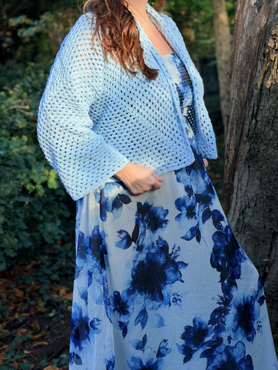 Crochet Pattern Hexagon Cardigan "Clara"