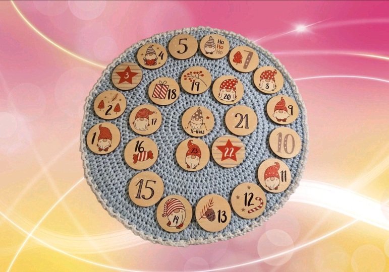 Adventskalenderspirale Finley mit Gratis Geschichte zum Ausdrucken