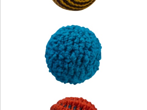 3 in 1 Häkelanleitung Sensorik-Fidget Toy-Antistressbälle