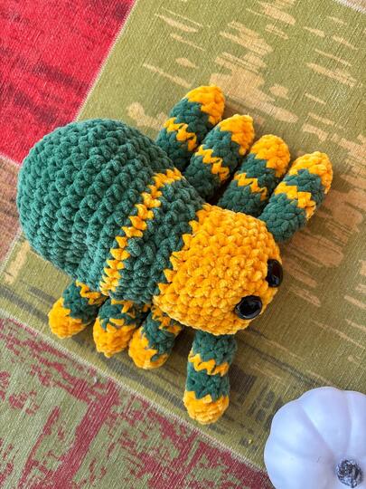 Halloween Spinne Häkelanleitung | Süßes Amigurumi Spinne | PDF Anleitung