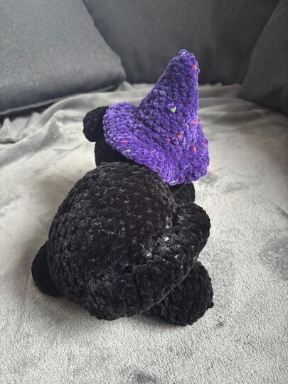 Halloween Häkelanleitung Set – 4 Amigurumi Katze, Gespenst, Spinne, Kürbis