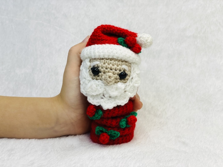 Spiral Santa Crochet Pattern