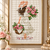 Girl with Pink Roses Cross Stitch Pattern PDF – Romantic Woman with Flowers