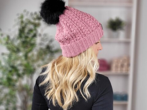 Häkelanleitung Mütze - Cottage Wheat Beanie