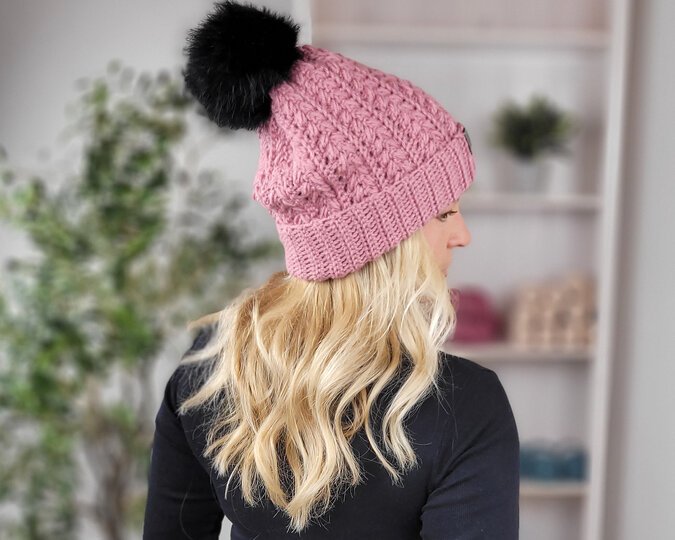 Häkelanleitung Mütze - Cottage Wheat Beanie