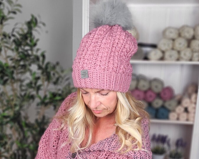 Häkelanleitung Mütze - Cottage Wheat Beanie